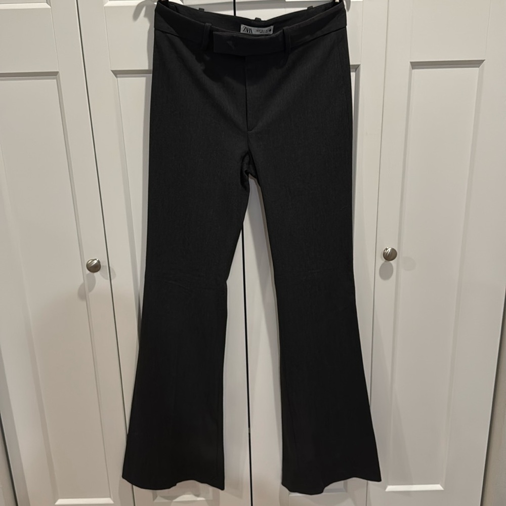 ZARA woman full length flare pants